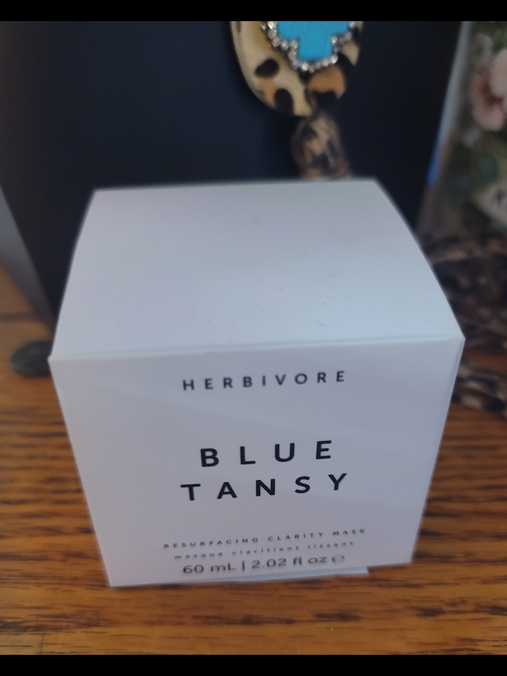 Herbivore Botanicals Blue Tansy Resurfacing Clarity Mask - White Packaging